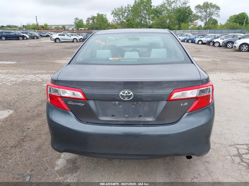 2013 TOYOTA CAMRY VIN: 4T1BF1FKXDU265878