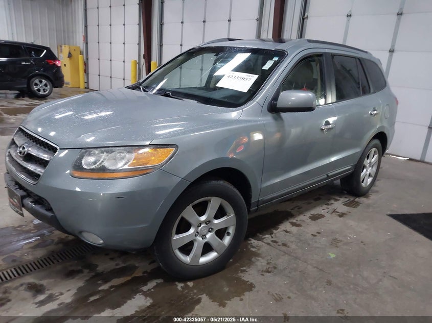 5NMSH73E98H142795 2008 HYUNDAI SANTA FE photo no. 2