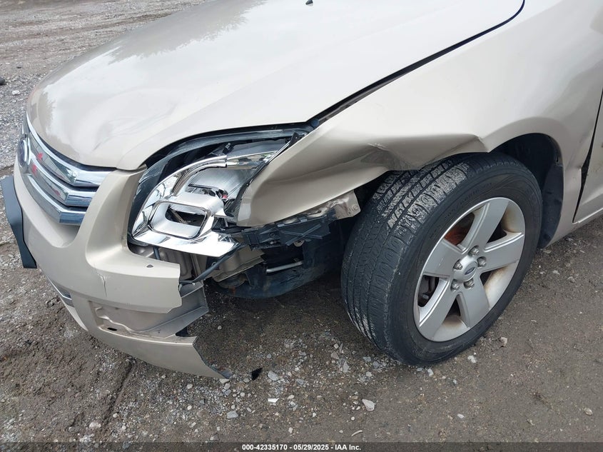 2008 FORD FUSION VIN: 3FAHP07Z78R186379