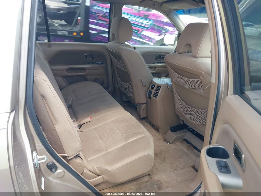 2006 Honda Pilot Ex VIN: 5FNYF18446B006554 Lot: 42335503