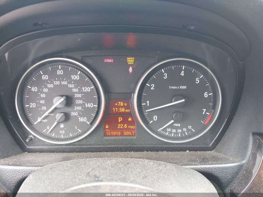 2011 BMW 328I VIN: WBAPH7C51BE678573 Lot: 42336331