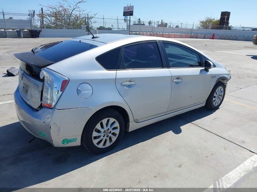 2012 TOYOTA PRIUS PLUG-IN VIN: JTDKN3DP3C3002234