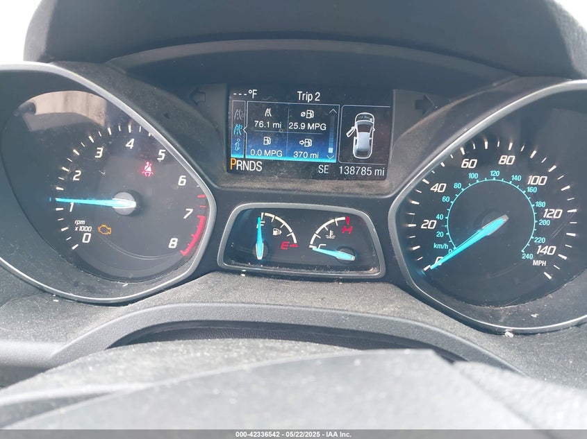 2016 FORD ESCAPE VIN: 1FMCU0GX3GUB57198