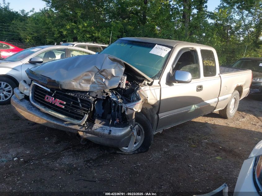 2000 GMC Sierra 1500 Sle VIN: 2GTEC19V4Y1299817 Lot: 42336761