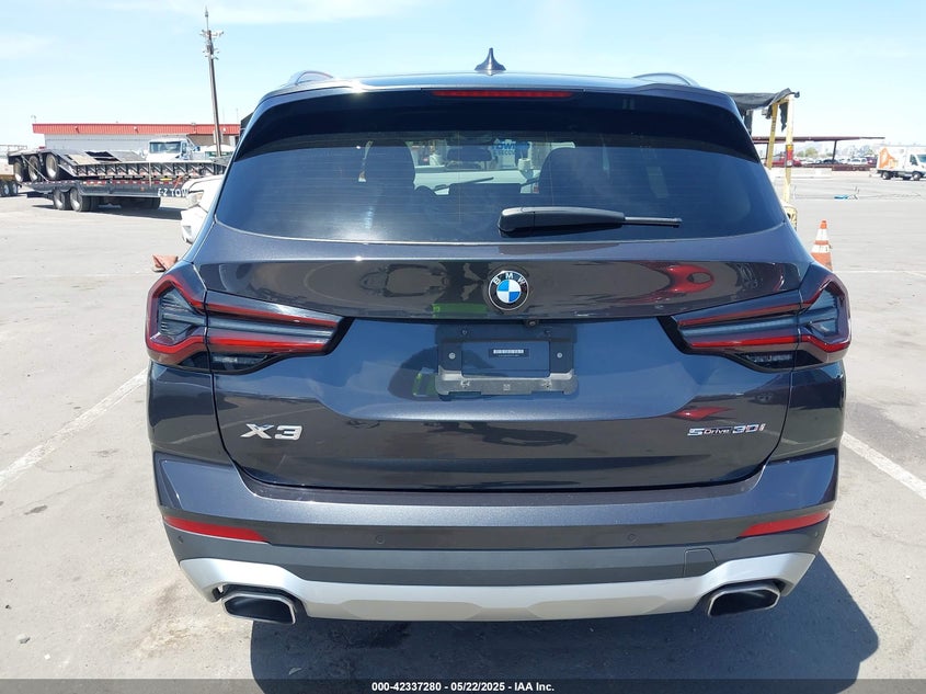 VIN 5UX43DP01N9J41084 2022 BMW X3 SDRIVE30I