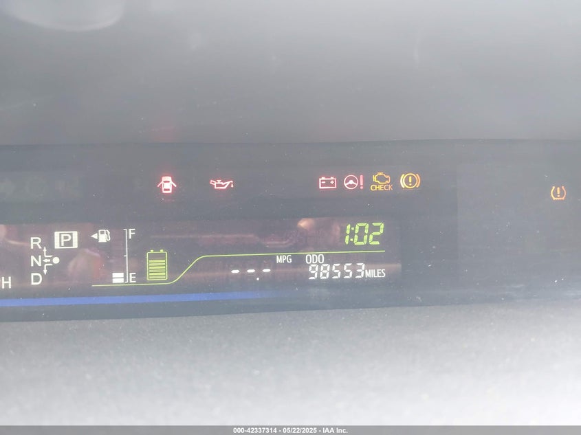 2012 TOYOTA PRIUS V VIN: JTDZN3EUXC3075345