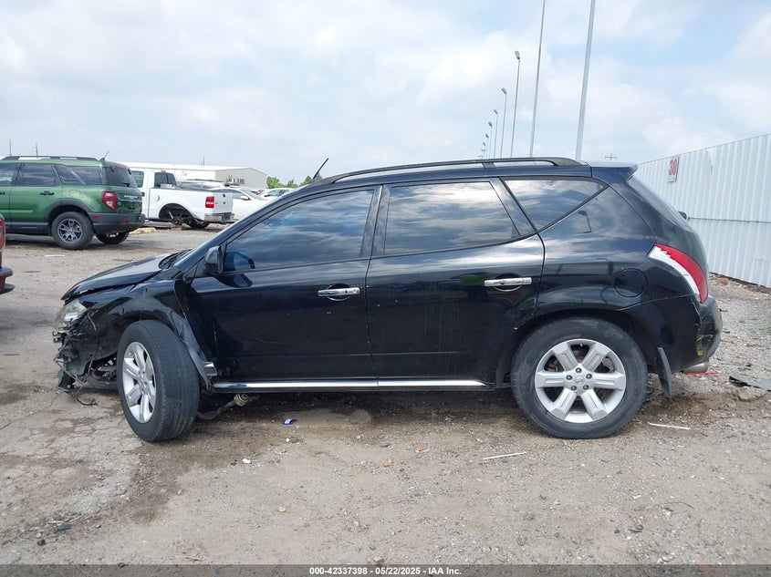 2007 Nissan Murano Sl VIN: JN8AZ08T87W523366 Lot: 42337398