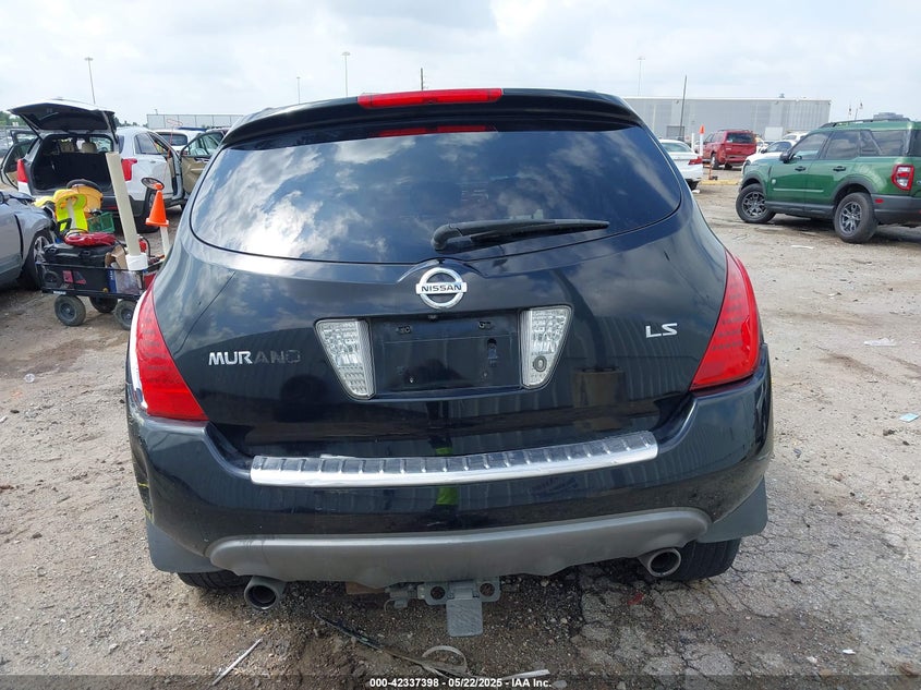 2007 Nissan Murano Sl VIN: JN8AZ08T87W523366 Lot: 42337398