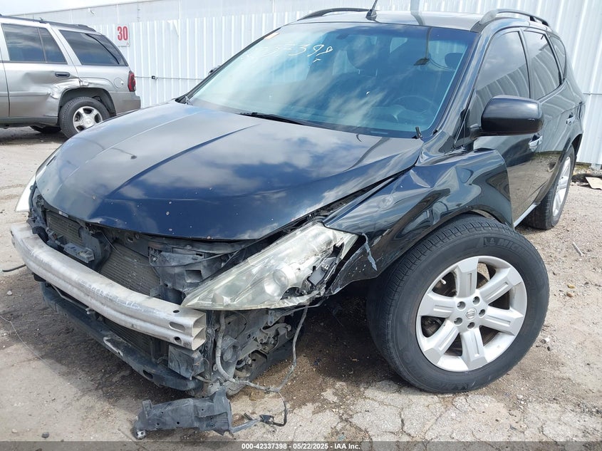2007 Nissan Murano Sl VIN: JN8AZ08T87W523366 Lot: 42337398
