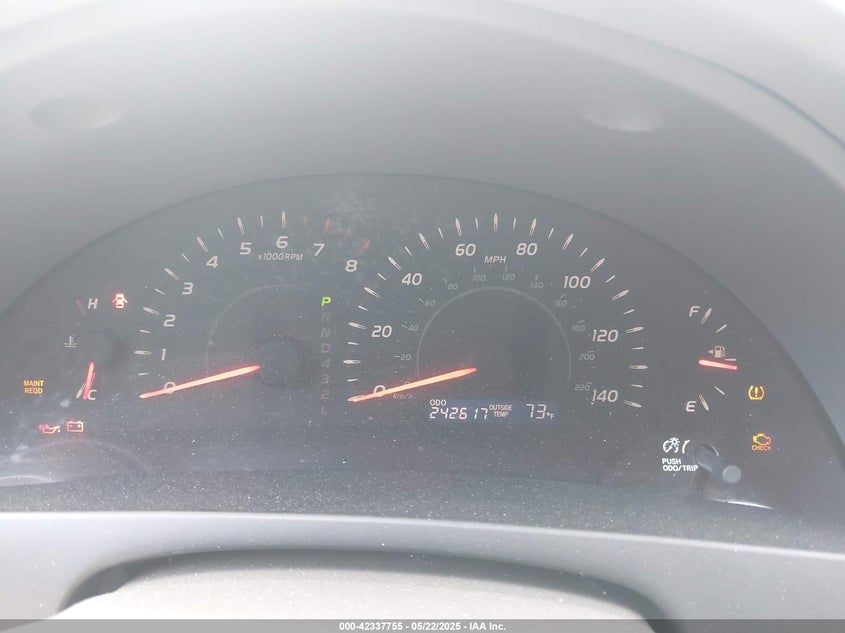 2007 TOYOTA CAMRY VIN: JTNBE46K673037939