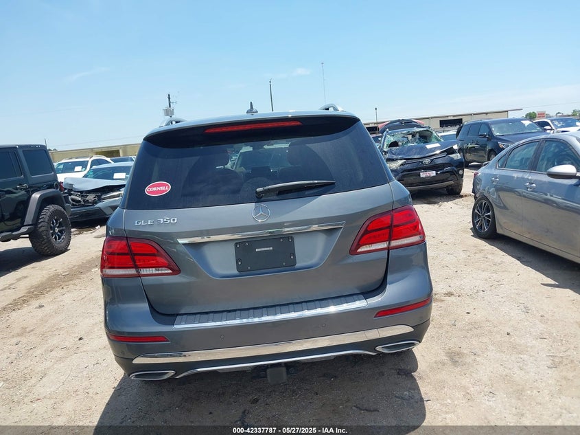 2017 MERCEDES-BENZ GLE 350 - 4JGDA5JB6HA922236