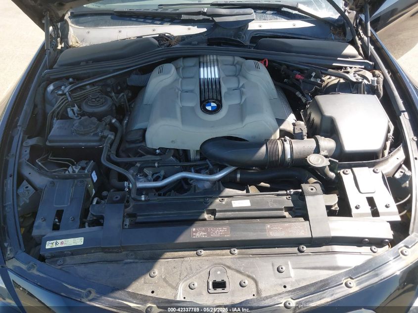 2005 BMW 645Ci VIN: WBAEH73425B191516 Lot: 42337789