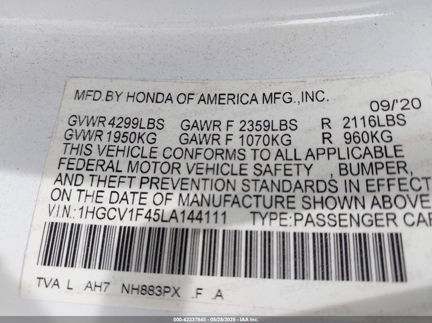 2023 SUBARU CROSSTREK VIN: JF2GTHNC9PH254116