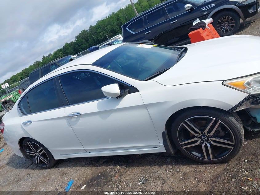 2016 HONDA ACCORD VIN: 1HGCR2F5XGA083170