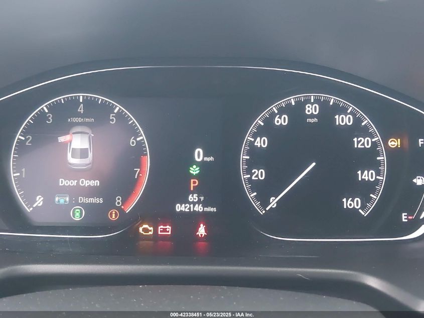 2022 Honda Accord Sport VIN: 1HGCV1F3XNA079377 Lot: 42338451