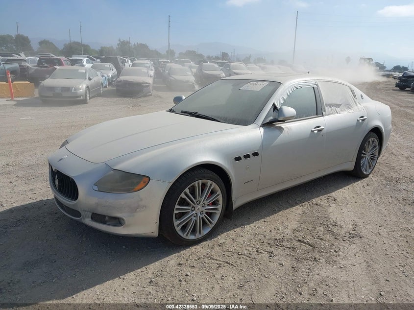 Vin: zam39jka2b0059239, lot: 42830794, maserati quattroporte s 20112