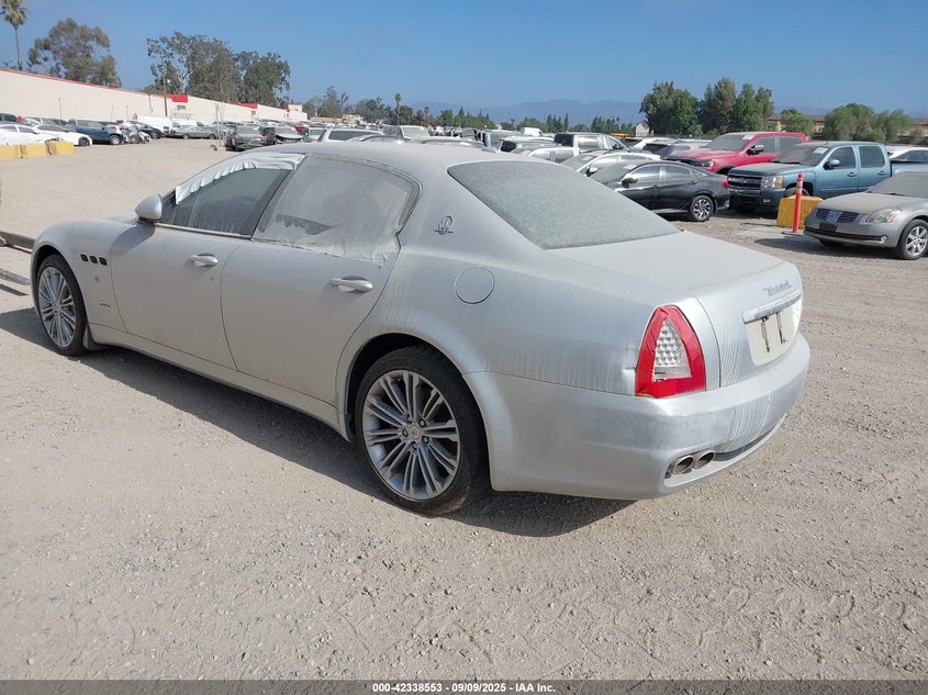 Vin: zam39jka2b0059239, lot: 42830794, maserati quattroporte s 20113