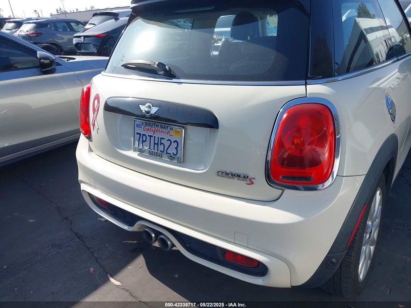 2015 MINI HARDTOP COOPER S - WMWXP7C55F2A39819