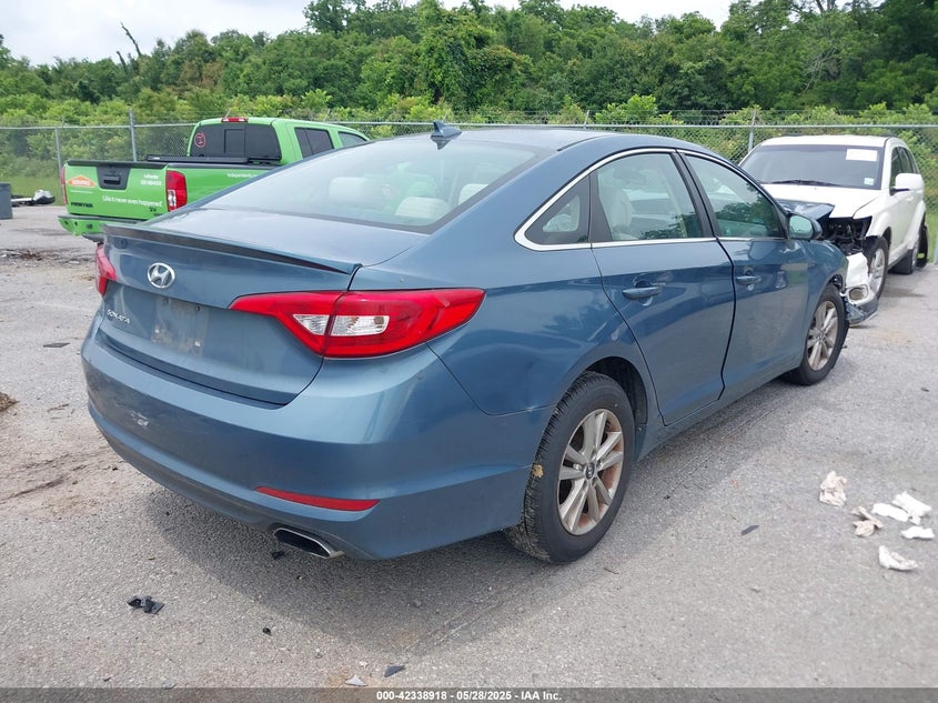 2017 HYUNDAI SONATA VIN: 5NPE24AF4HH497515