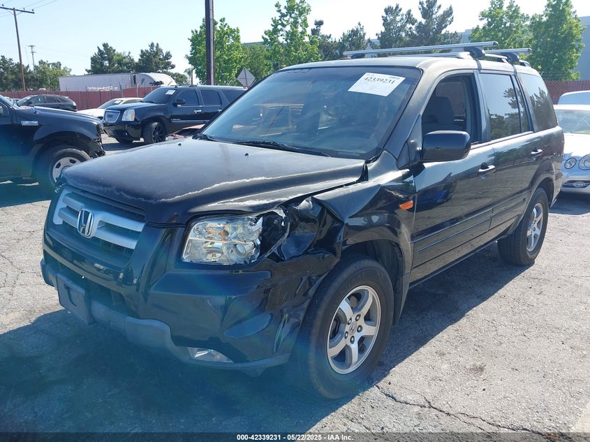 2008 HONDA PILOT VIN: 5FNYF183X8B033686