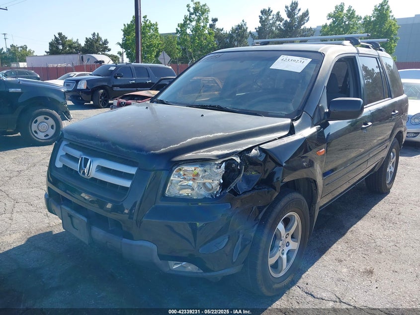 2008 HONDA PILOT VIN: 5FNYF183X8B033686