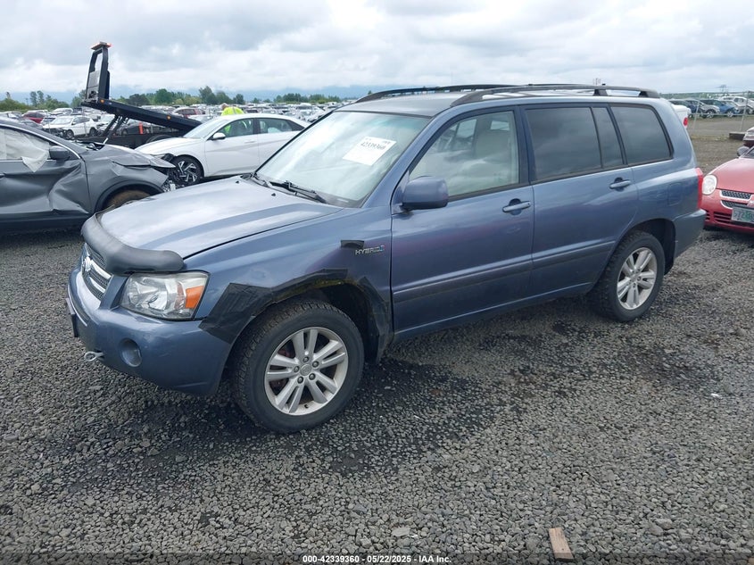 2006 TOYOTA HIGHLANDER HYBRID VIN: JTEEW21A260022786