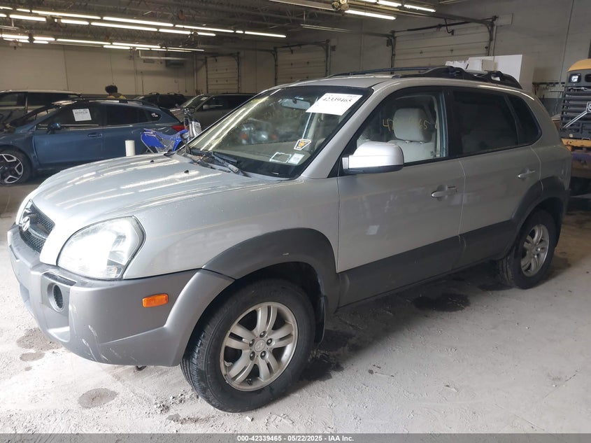 2008 HYUNDAI TUCSON VIN: KM8JN12D38U881806