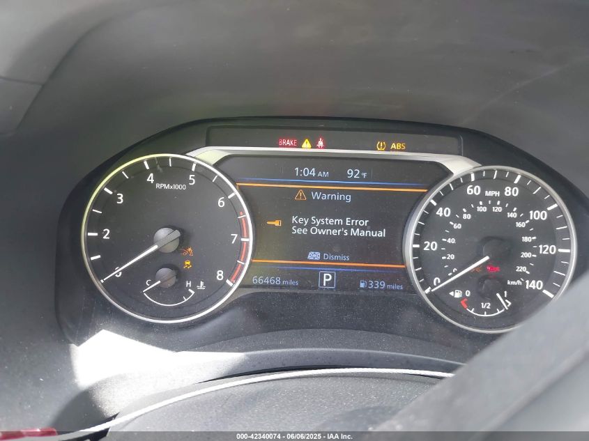 2022 Nissan Altima Sv Fwd VIN: 1N4BL4DV7NN327735 Lot: 42340074