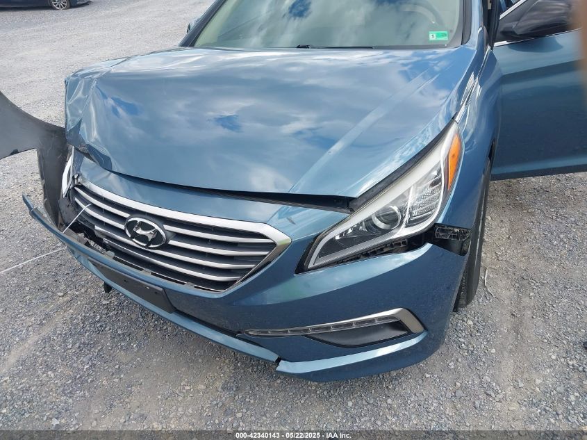 2015 Hyundai Sonata VIN: 5NPE42AF9FH095986 Lot: 42340143
