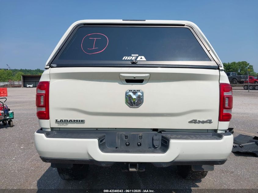 2020 Ram 2500 Laramie 4X4 6'4 Box VIN: 3C6UR5NL1LG222920 Lot: 42340343