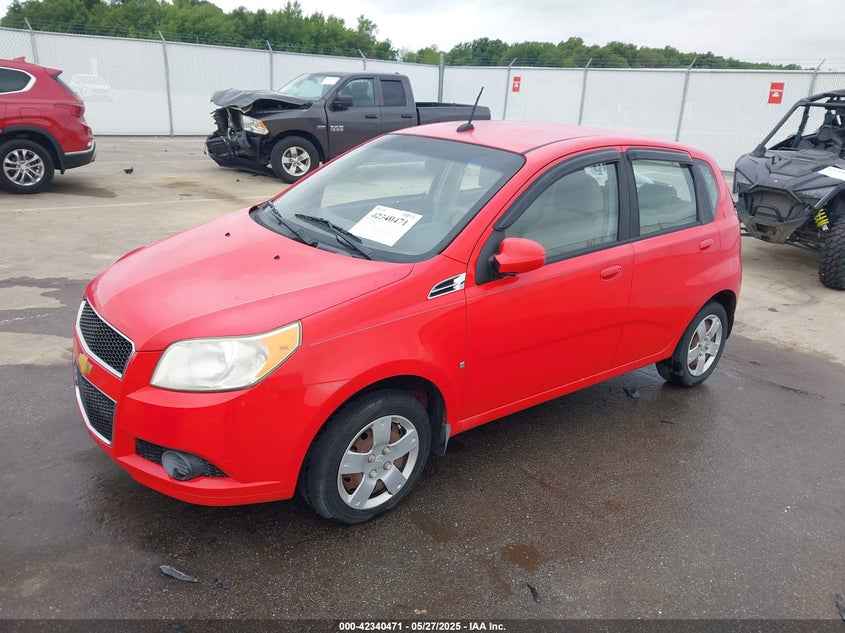 2009 CHEVROLET AVEO VIN: KL1TD66E09B325019