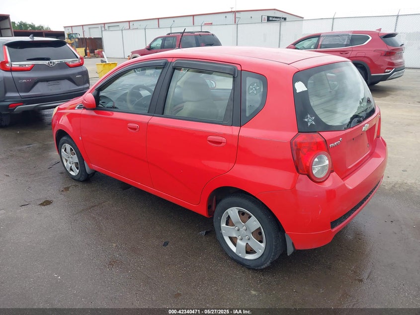2009 CHEVROLET AVEO VIN: KL1TD66E09B325019