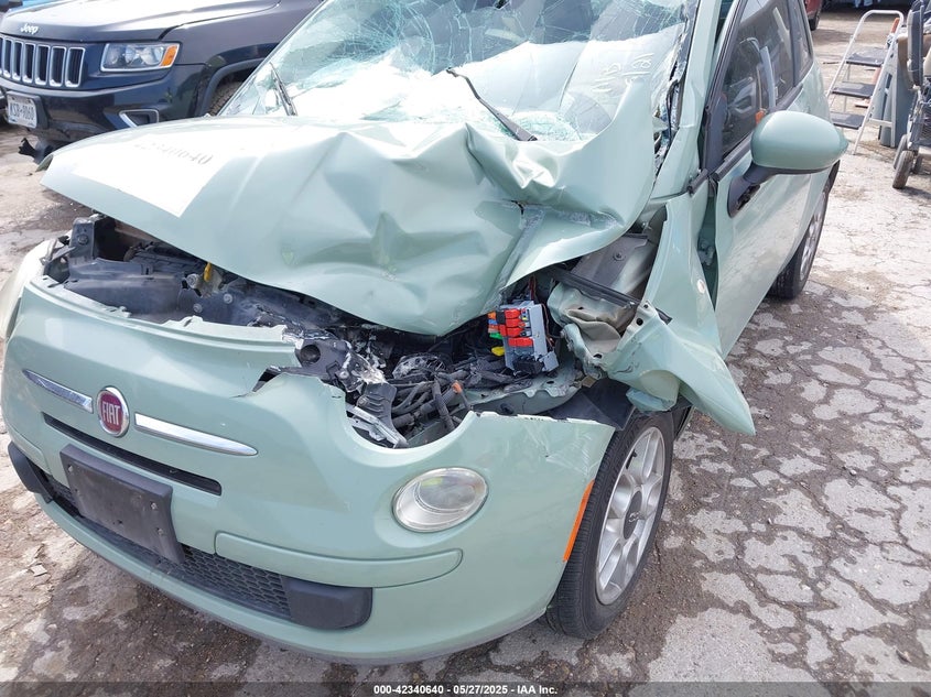 2012 FIAT 500 VIN: 3C3CFFAR2CT200577