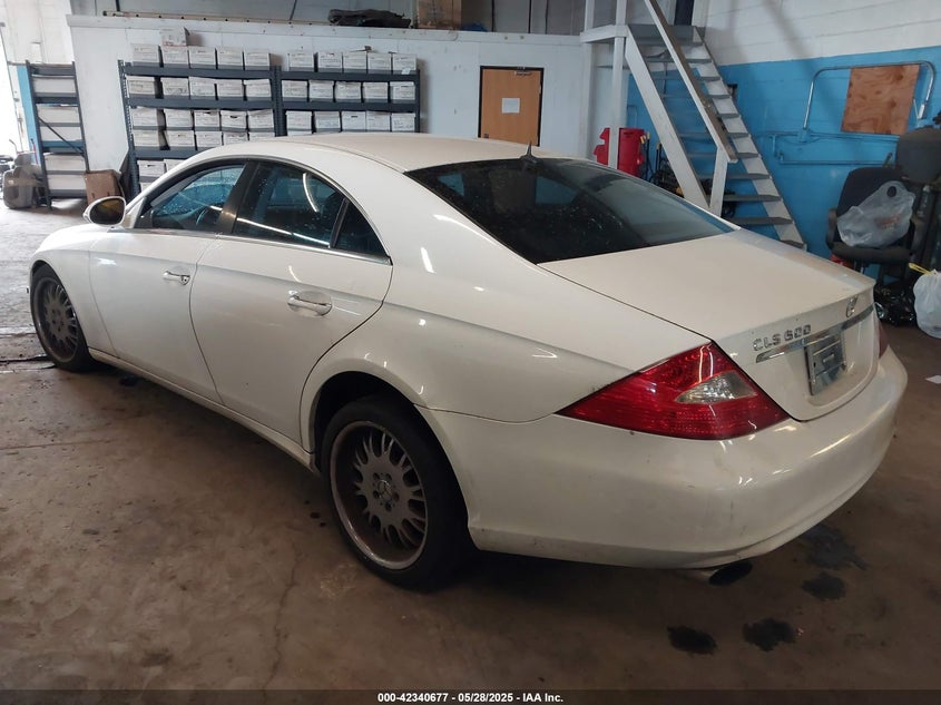 2006 MERCEDES-BENZ CLS 500 VIN: WDDDJ75X96A030135