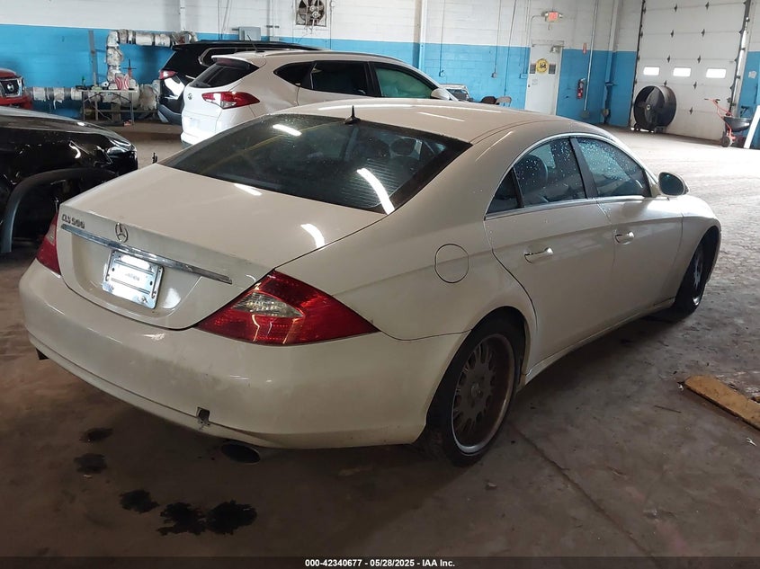 2006 MERCEDES-BENZ CLS 500 VIN: WDDDJ75X96A030135