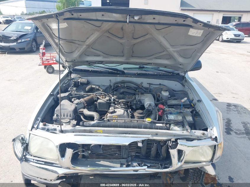 2004 Toyota Tacoma VIN: 5TEVL52N64Z411735 Lot: 42340689