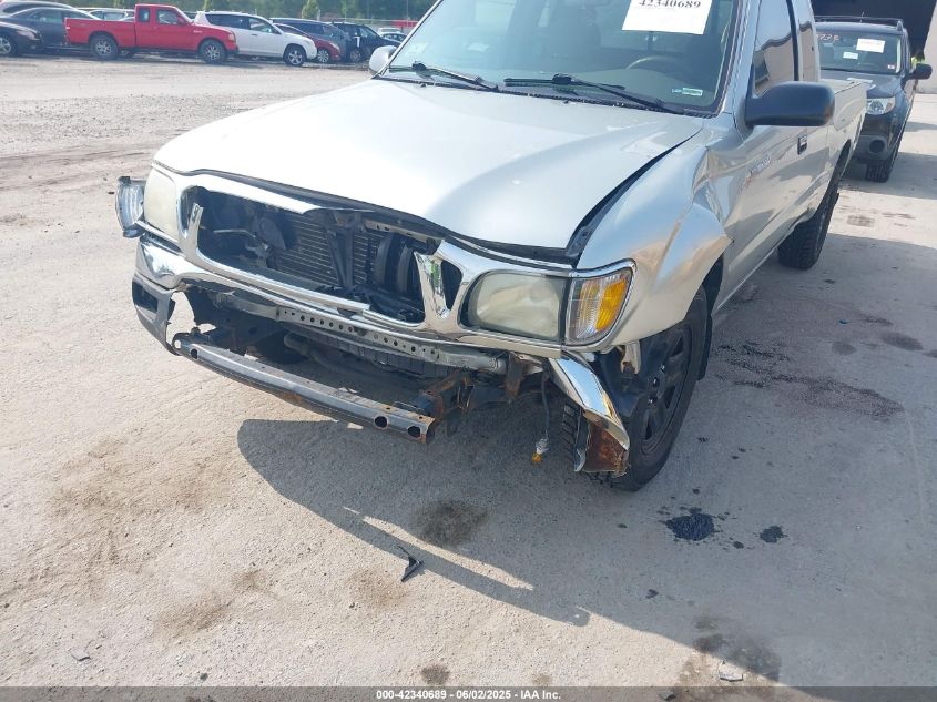 2004 Toyota Tacoma VIN: 5TEVL52N64Z411735 Lot: 42340689