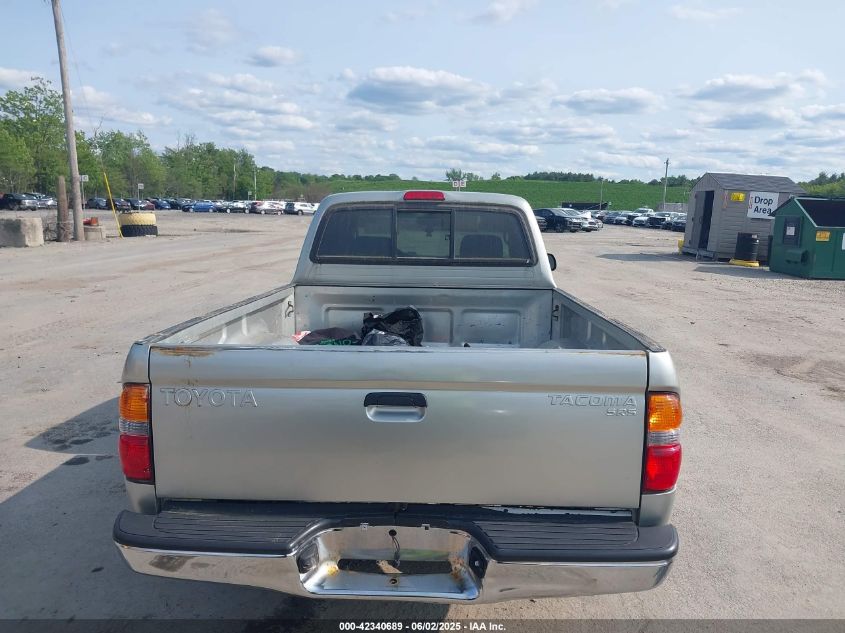 2004 Toyota Tacoma VIN: 5TEVL52N64Z411735 Lot: 42340689