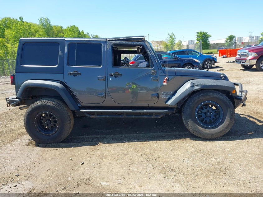 2017 JEEP WRANGLER UNLIMITED SPORT 4X4 - 1C4BJWDG8HL520876
