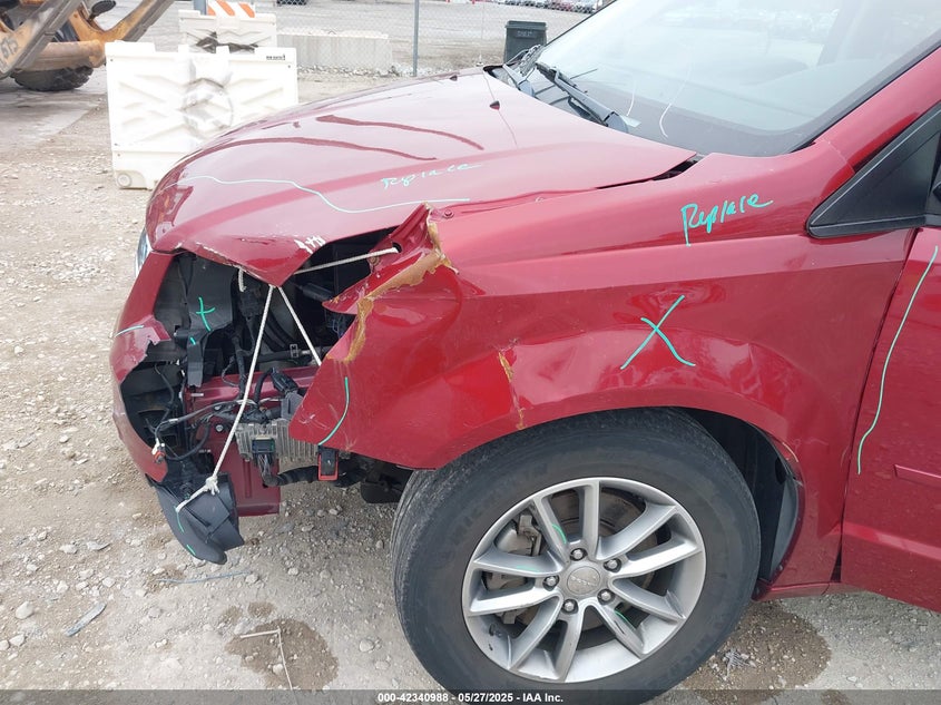 2016 DODGE GRAND CARAVAN SE PLUS - 2C4RDGBG2GR250595