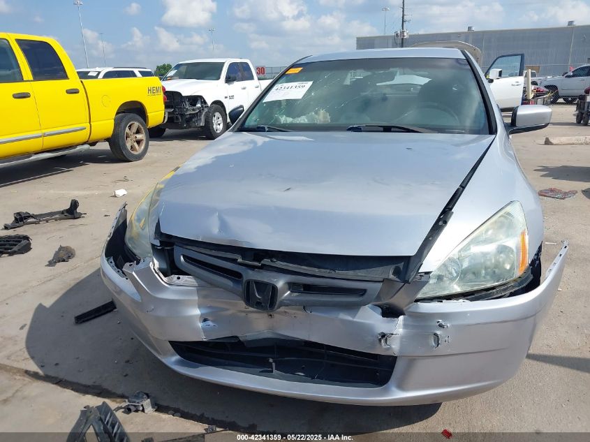 2003 Honda Accord 2.4 Lx VIN: 3HGCM56323G708963 Lot: 42341359