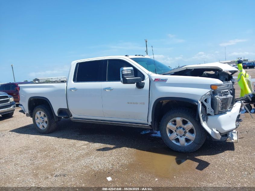 2022 Chevrolet Silverado 2500Hd 4Wd Standard Bed Ltz VIN: 1GC4YPEY9NF305972 Lot: 42341448