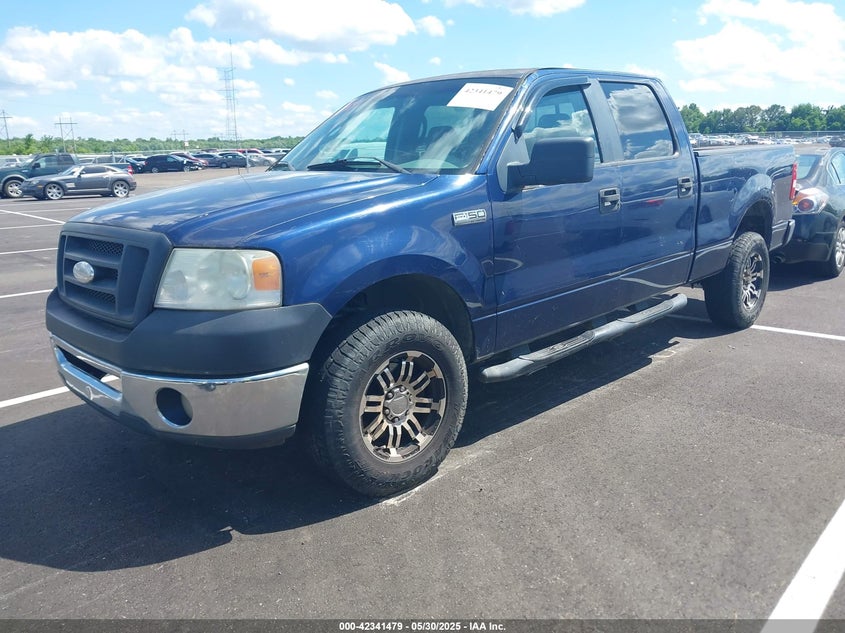 2008 FORD F-150 VIN: 1FTRW12W38FA66824