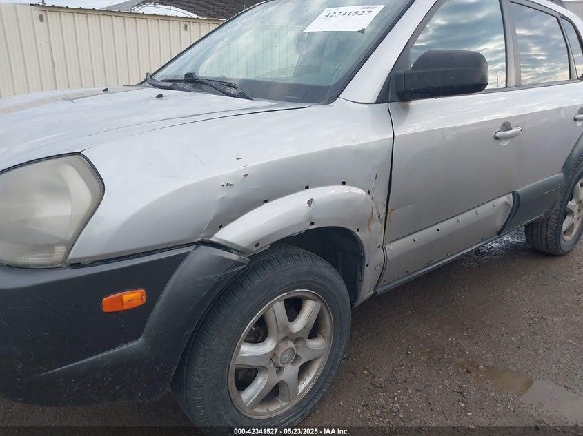 2005 Hyundai Tucson Gls/Lx VIN: KM8JN12D85U190296 Lot: 42341527