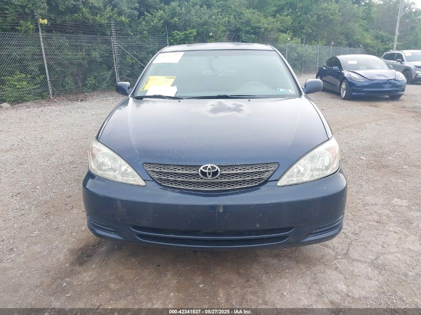 2004 Toyota Camry Le/Se/Xle VIN: 4T1BE30K044DG6FD4 Lot: 42341537