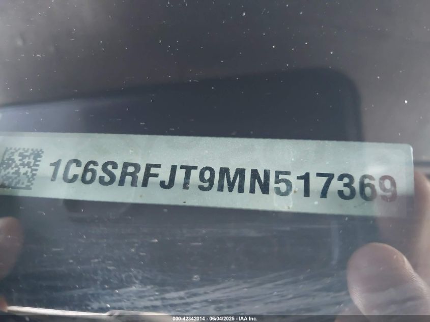 2021 Ram 1500 - 1C6SRFJT9MN517369