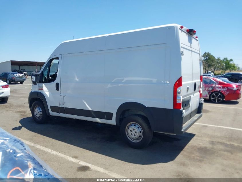 2021 Ram Promaster 2500 High Roof 136 Wb VIN: 3C6LRVCG1ME574801 Lot: 42342140