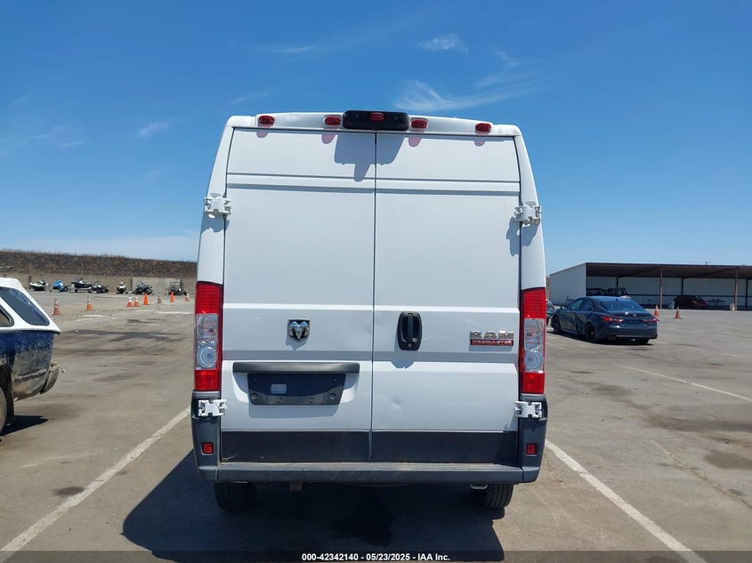 2021 Ram Promaster 2500 High Roof 136 Wb VIN: 3C6LRVCG1ME574801 Lot: 42342140