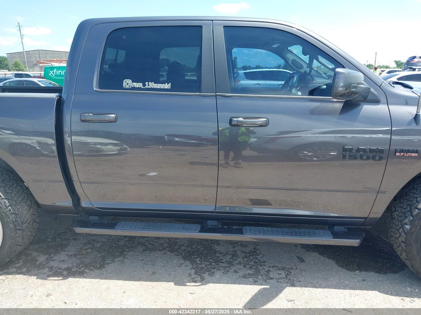 2018 RAM 1500 NIGHT  4X4 5'7 BOX - 1C6RR7MT9JS110827