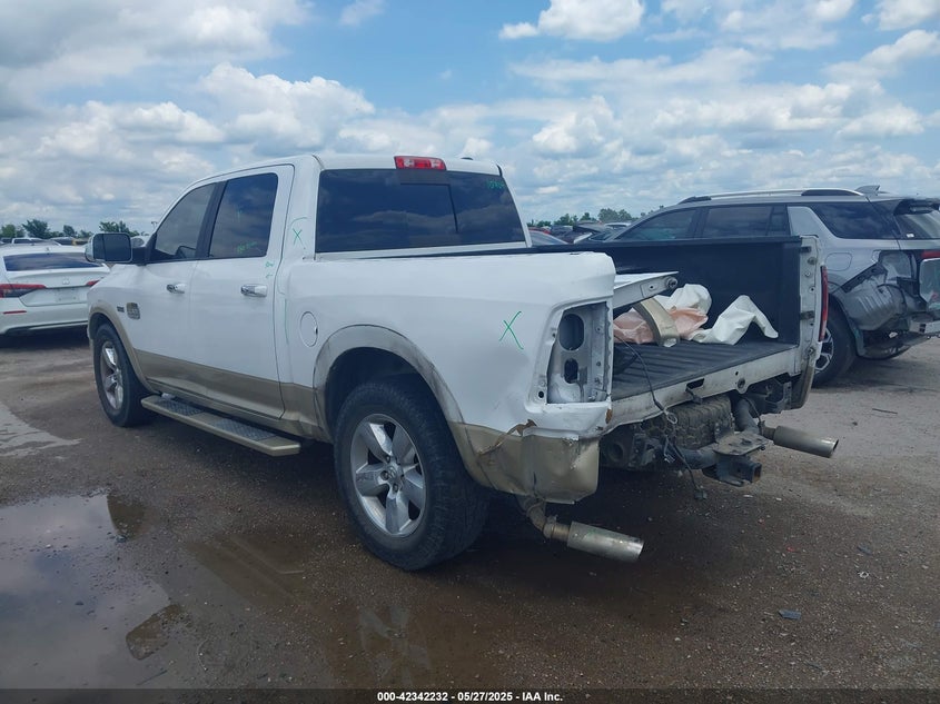 2012 Ram 1500 Laramie Longhorn/Limited Edition VIN: 1C6RD6PT8CS160030 Lot: 42342232